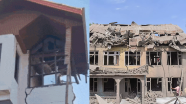 काश्मीर में आतंकियों के खिलाफ बड़ी कार्रवाई, लश्कर के आतंकी का घर ध्वस्त