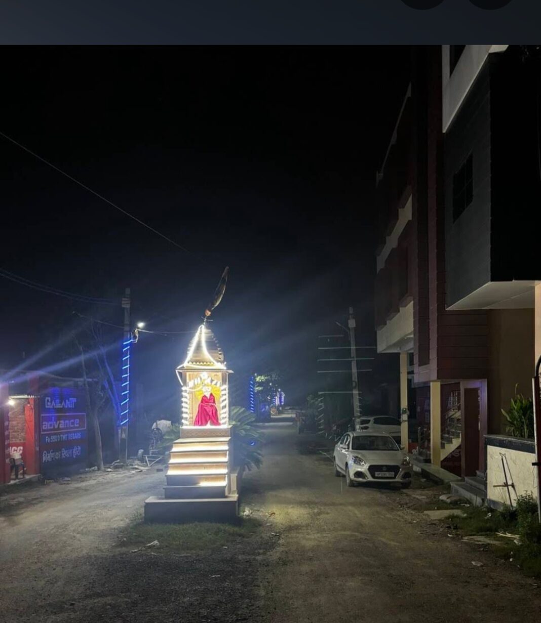 राजघराना स्मार्ट सिटी के नाम पर हो रही अवैध प्लॉटिंग, कॉलोनी के विकास कार्यों का हो रहा दुरुपयोग