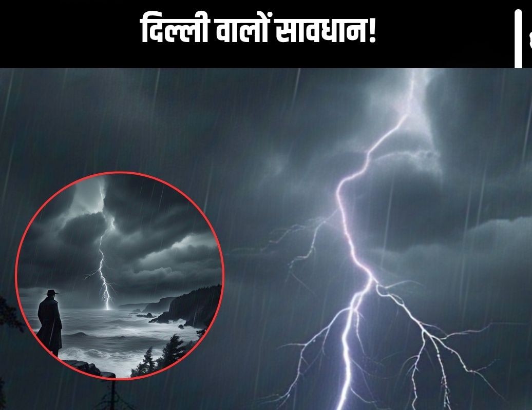 Delhi Weather : सावधान! दिल्ली में आंधी-तूफान मचाएगा तांडव, आया अलर्ट