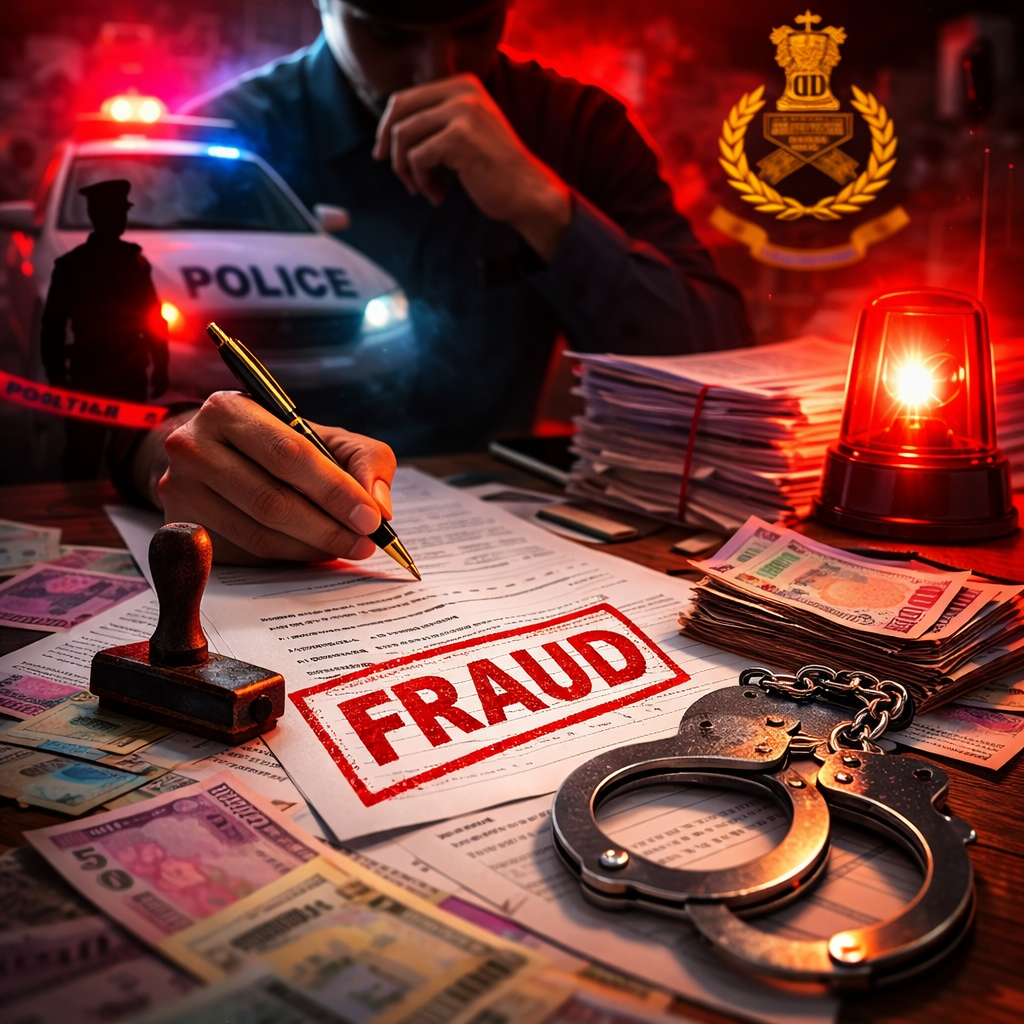 सरोजनीनगर के सेवई गांव में जमीन रिकॉर्ड से छेड़छाड़ का मामला